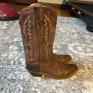 Old West Leather western cowboy boots